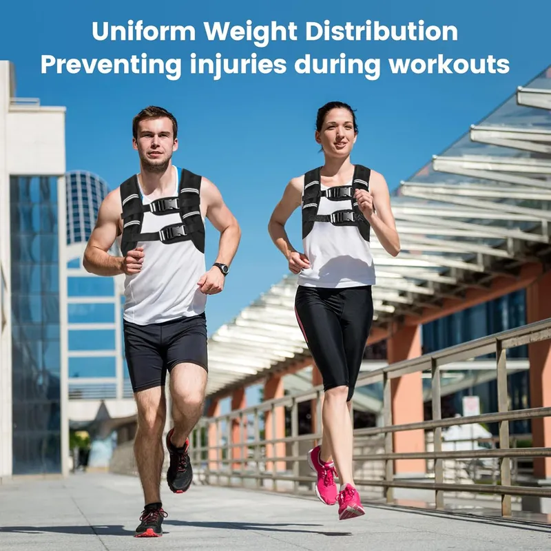 Zikopomi Weight Vest with Reflective Stripes